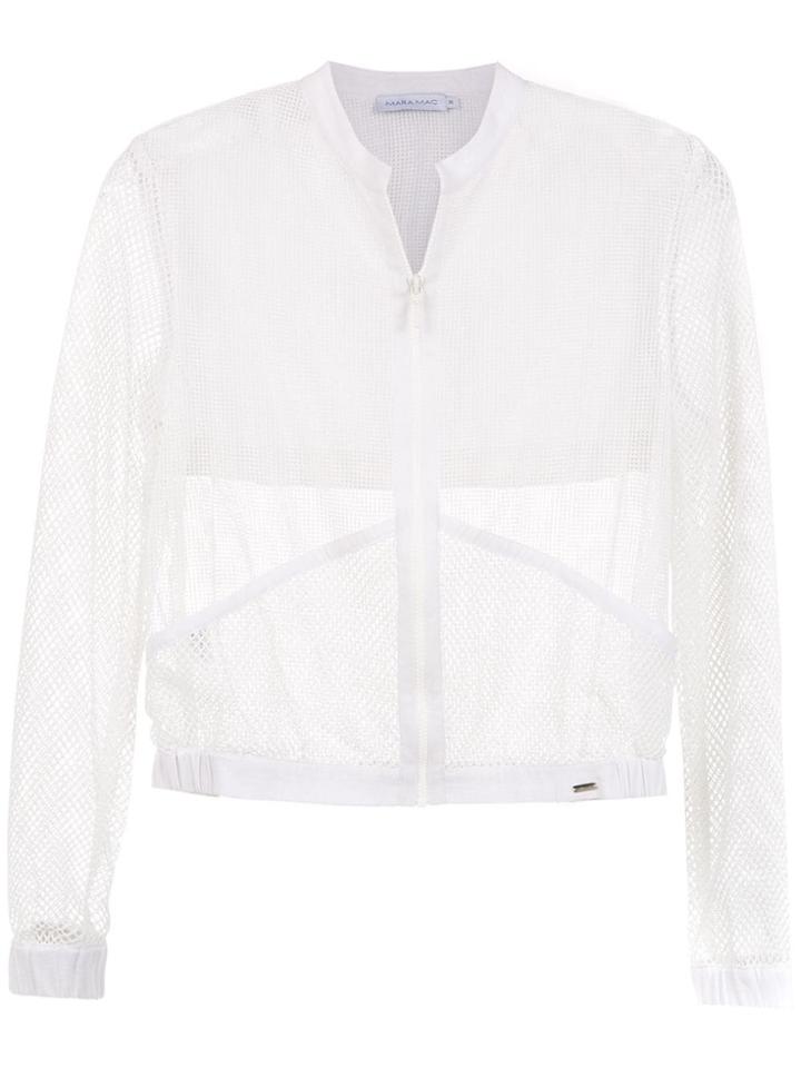 Mara Mac Panelled Jacket - White