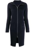 Chloé Ribbed Cardi-coat - Blue