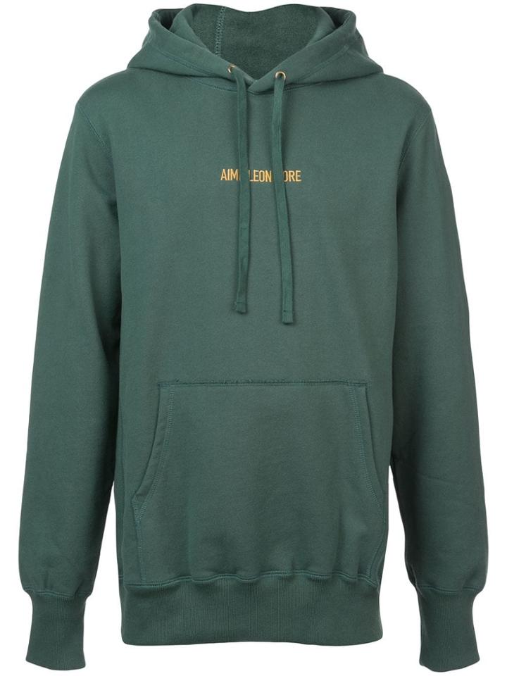 Aimé Leon Dore Logo Hoodie - Green