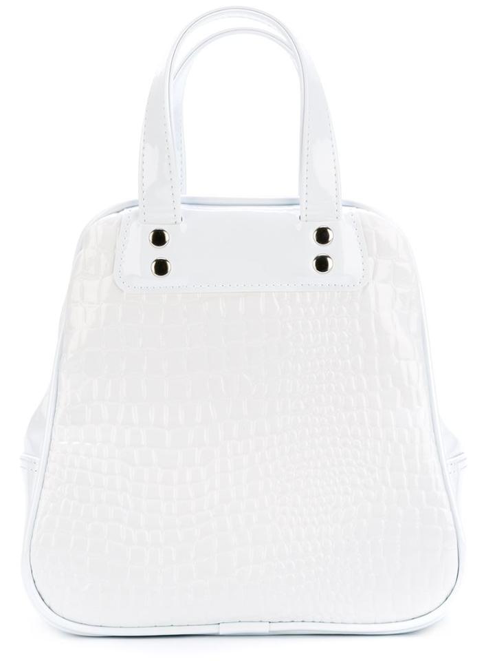 Comme Des Garçons Comme Des Garçons Croc Effect Tote
