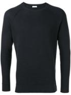 Closed Embossed Slim-fit Jumper, Men's, Size: Medium, Blue, Cotton