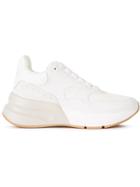 Alexander Mcqueen Chunky Sole Lace-up Sneakers - White
