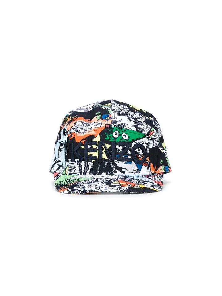 Kenzo Kids - Dancing Cactus Cap - Kids - Cotton - 52 Cm