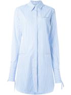 J.w. Anderson Tie Back Shirt Dress