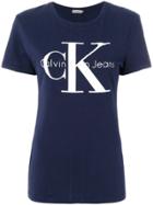 Ck Jeans Logo Patch T-shirt - Blue