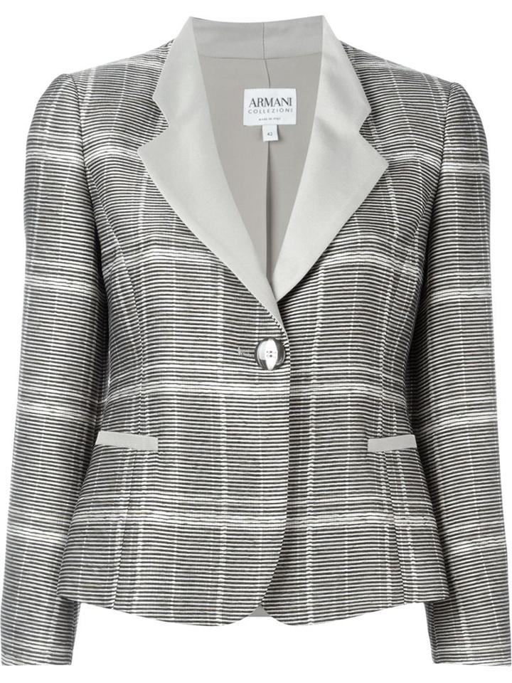 Armani Collezioni Striped Blazer