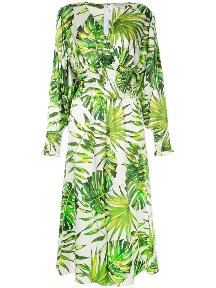 Caroline Constas Cropped Jumpsuit - White