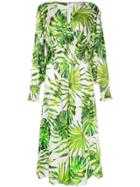Caroline Constas Cropped Jumpsuit - White