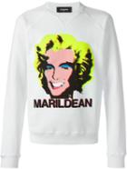 Dsquared2 Marildean Sweatshirt, Men's, Size: S, White, Cotton