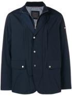 Hackett Concealed Zip Jacket - Blue