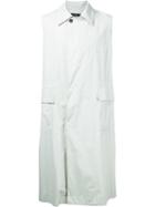 Berthold - Sleeveless Midi Coat - Men - Cotton - M, Nude/neutrals, Cotton