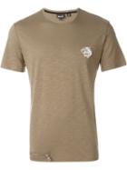 Just Cavalli Round Neck Zip Detail T-shirt