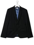 Paul Smith Junior Classic Fitted Blazer - Blue