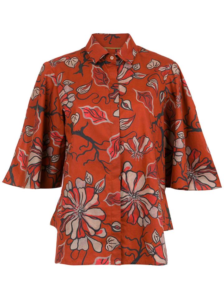 Sissa Floral Agreste Shirt - Red