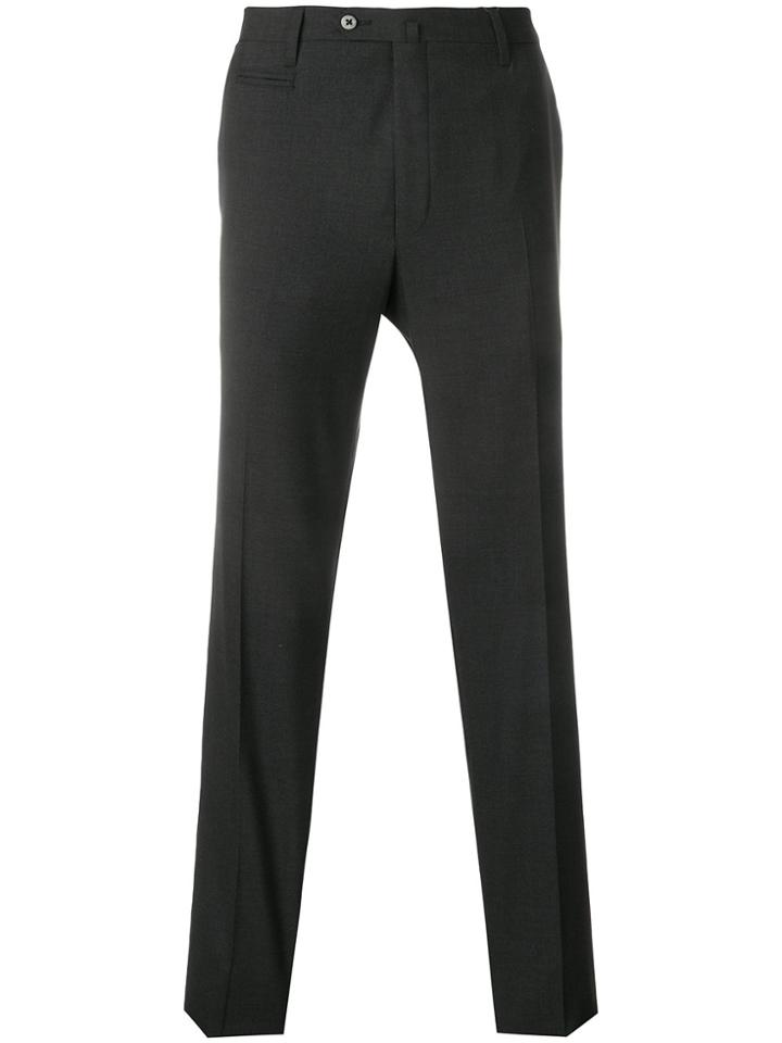 Corneliani Straight Leg Trousers - Grey