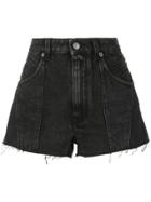 Givenchy Raw Edge Shorts - Black