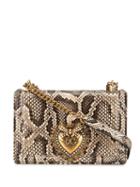 Dolce & Gabbana Devotion Shoulder Bag - Brown