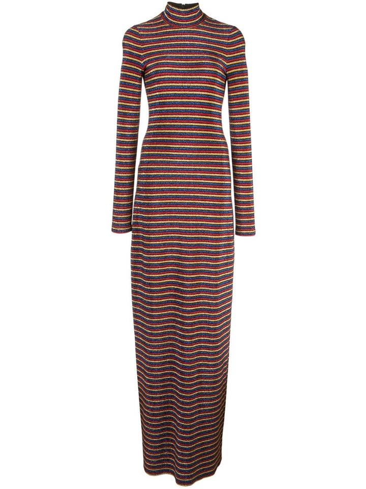 Rosetta Getty Sparkling Striped Dress - Multi