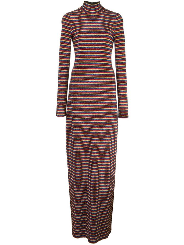 Rosetta Getty Sparkling Striped Dress - Multi