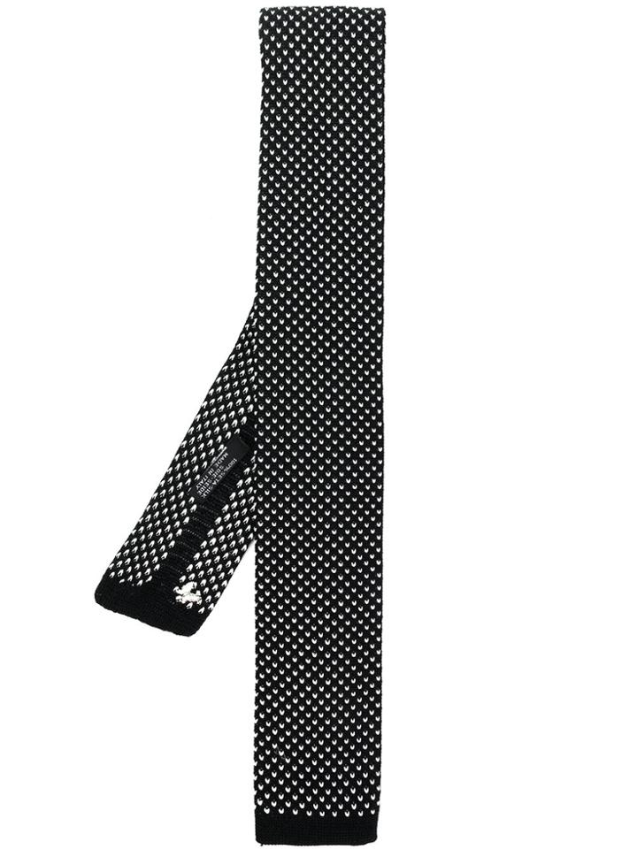 Fefè Knitted Tie - Black
