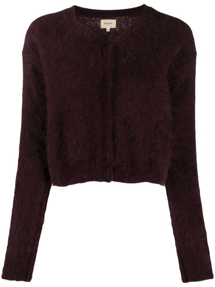 Bellerose V-neck Cardigan - Red