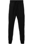 Juun.j Gathered Ankle Pinstripe Trousers