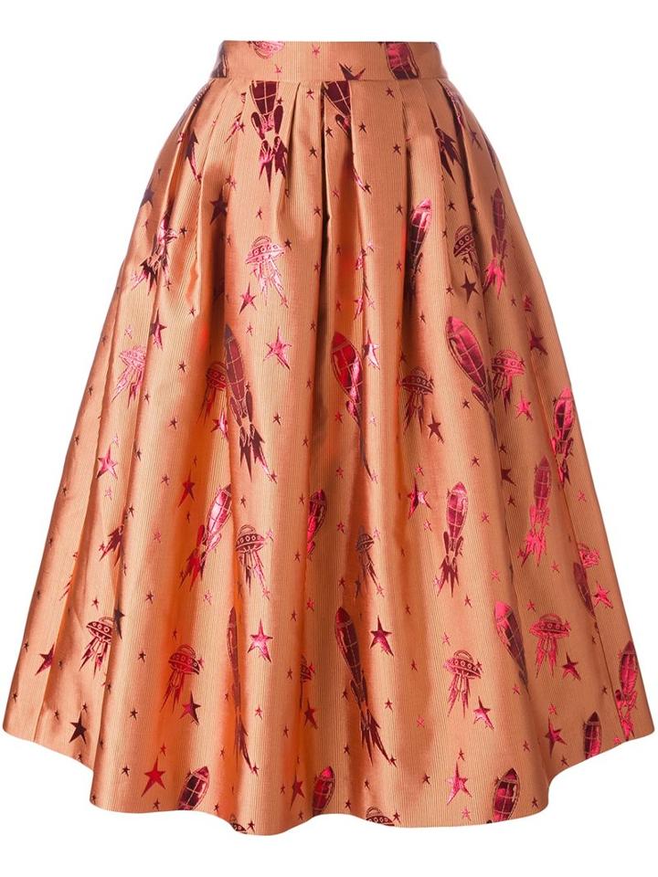 House Of Holland 'dirndl' Full Skirt