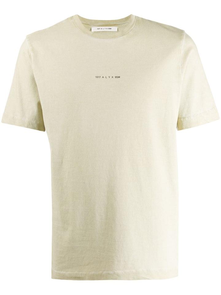 1017 Alyx 9sm Logo Print T-shirt - Green