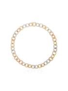 Carolina Bucci Metallic Three-tone 18k Gold Chain Link Necklace