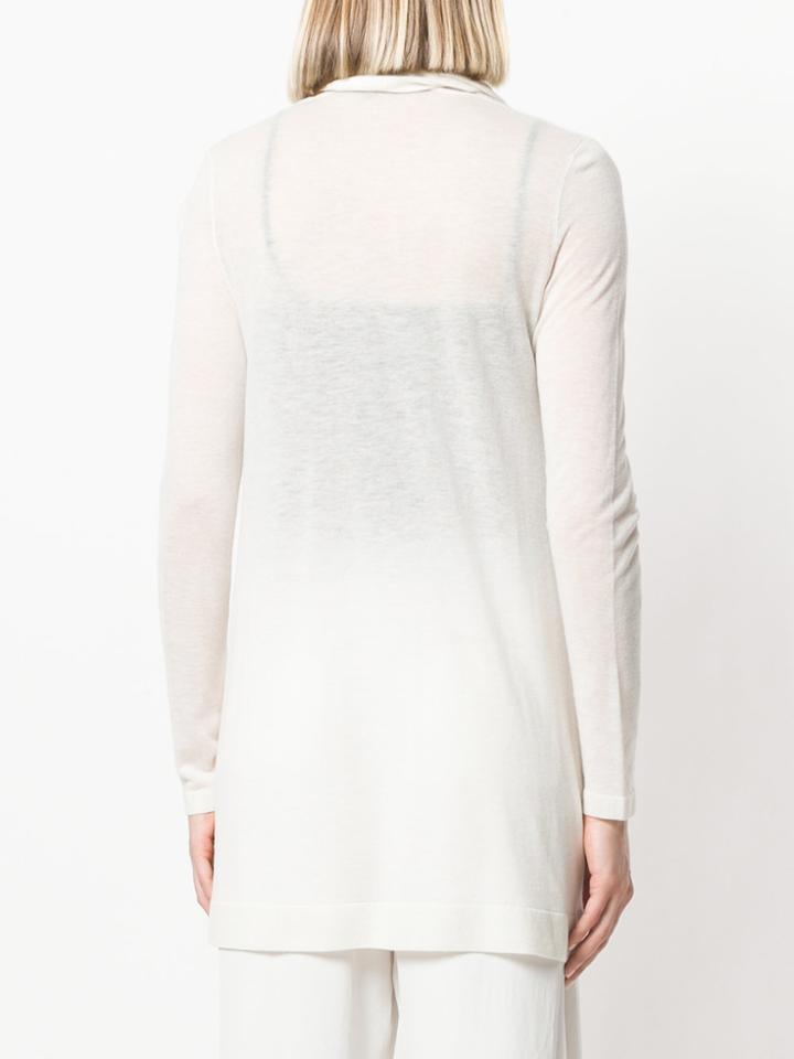 Theory Long Knitted Cardigan - White