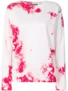 Suzusan Tie Dye Sweatshirt - White