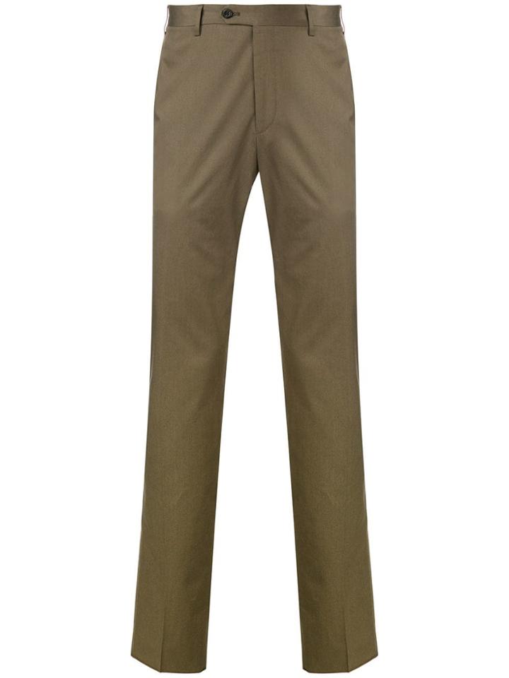 Corneliani Regular Chinos - Green