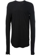 Lost & Found Ria Dunn Inset Long Sleeve Jumper