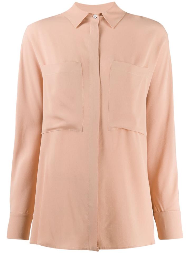 Semicouture Chest Pocket Shirt - Neutrals