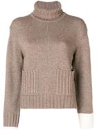 Eudon Choi Knitted Sweater - Brown