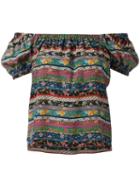 Philosophy Di Lorenzo Serafini - Abstract Print Allover Blouse - Women - Silk - 44, Silk