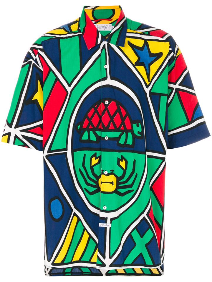 Jc De Castelbajac Vintage Geometrical Printed Shirt - Multicolour