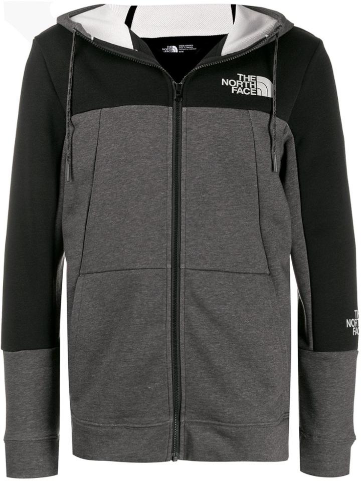The North Face Colour Block Hoodie - Grey