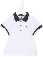 Armani Junior Logo Polo Shirt, Toddler Boy's, Size: 24 Mth, White