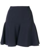 Paule Ka Ruffle Mini Skirt - Blue