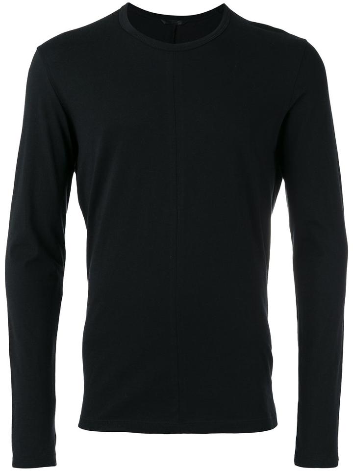 The Viridi-anne Long Sleeve T-shirt, Men's, Size: 4, Black, Cotton
