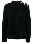 Zadig & Voltaire Marlow Awa Knitted Jumper - Blue