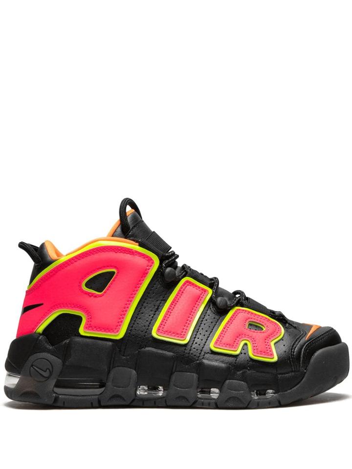 Nike Air More Uptempo Sneakers - Black
