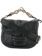 Pierre Hardy Alphaville Shoulder Bag, Women's, Black, Calf Leather