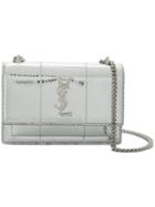 Saint Laurent Sunset Chain Wallet - Metallic