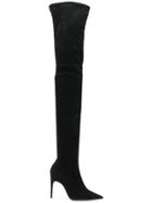 Sergio Rossi Knee Boots - Black
