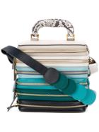 Anya Hindmarch Gradient Stacked Bag - Blue