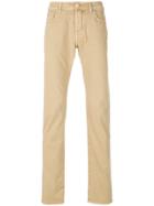 Jacob Cohen Classic Fitted Chinos - Nude & Neutrals