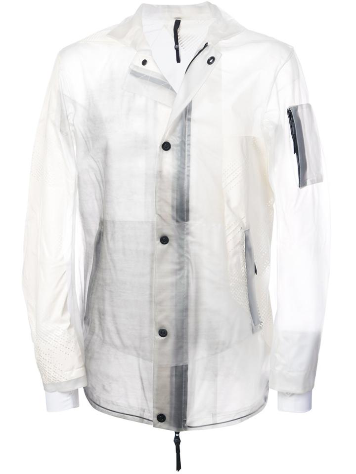 11 By Boris Bidjan Saberi Zipped Fitted Jacket - Nude & Neutrals