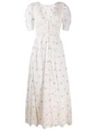 Love Shack Fancy Stacy Dress - White